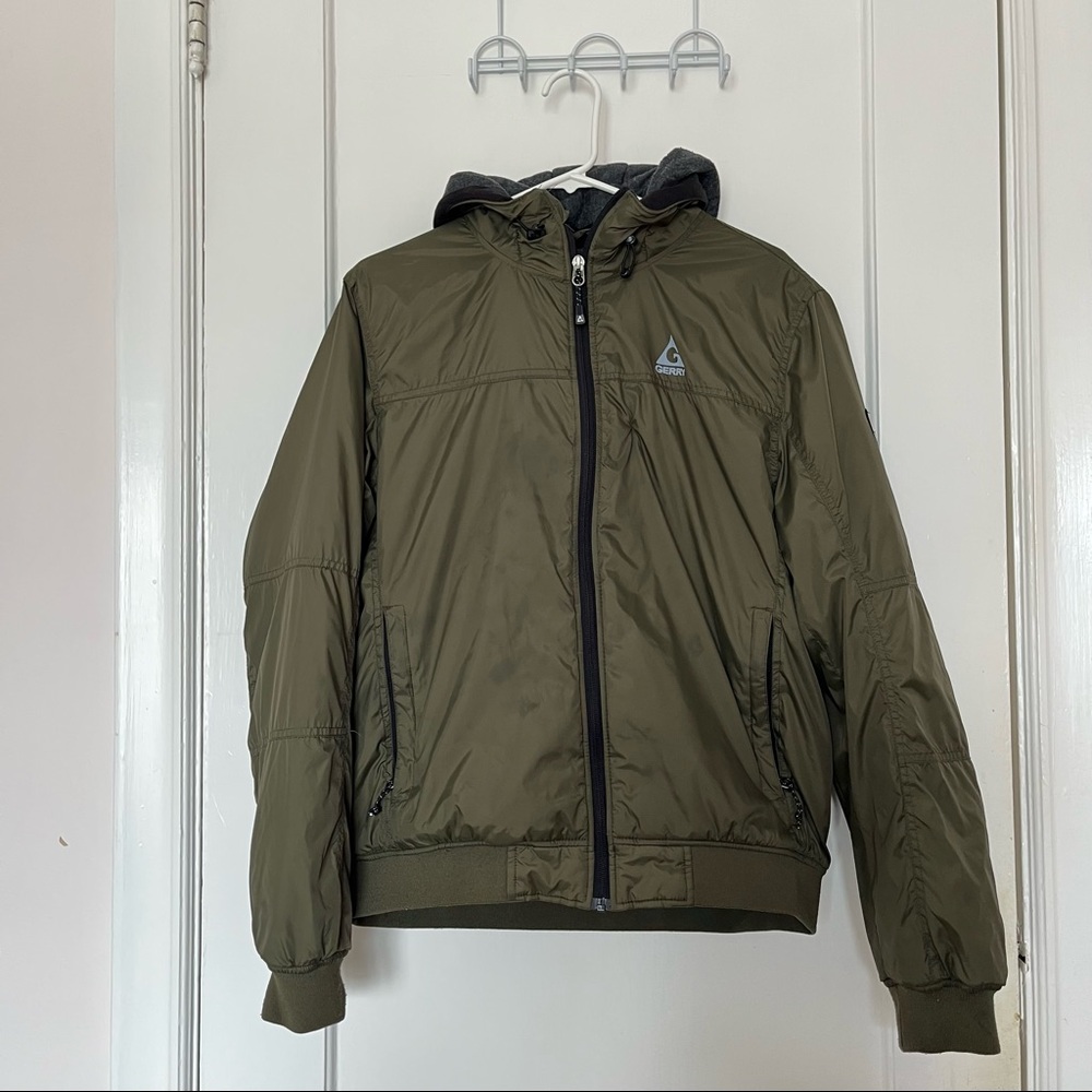 Gerry Hooded Bomber Jacket